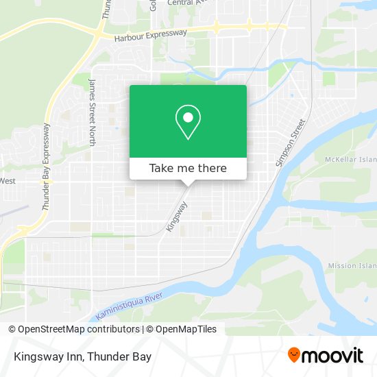 Kingsway Inn plan