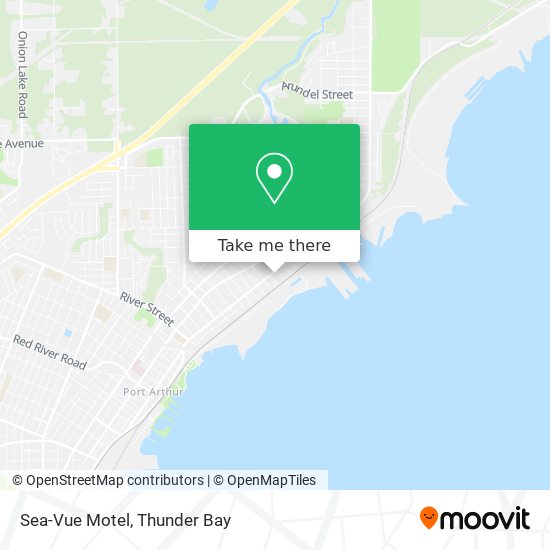 Sea-Vue Motel map