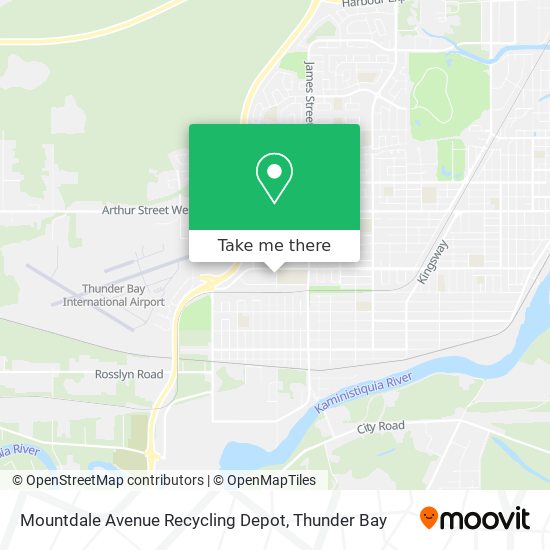 Mountdale Avenue Recycling Depot plan