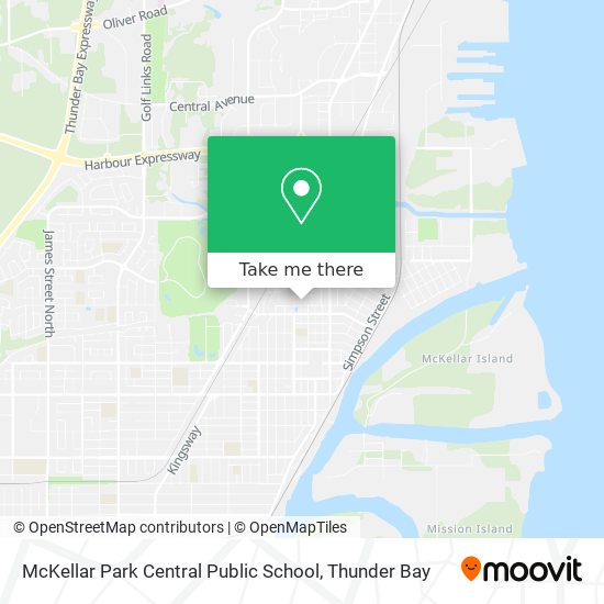 McKellar Park Central Public School map