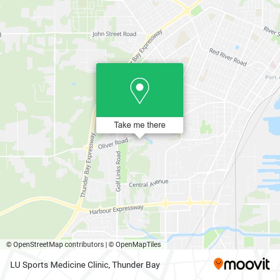LU Sports Medicine Clinic map