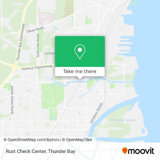 Rust Check Center map
