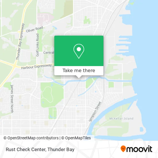 Rust Check Center map