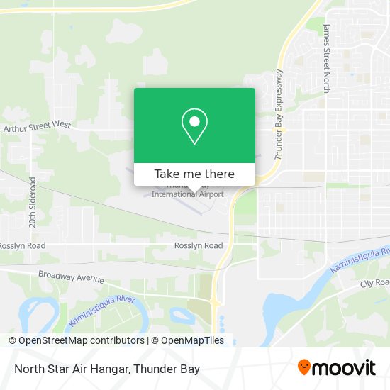 North Star Air Hangar plan