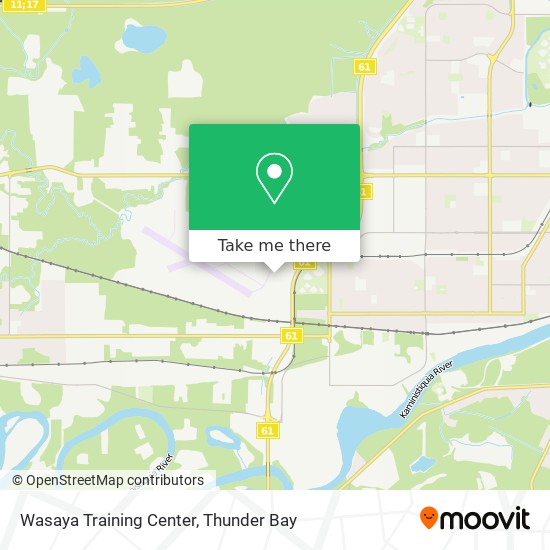 Wasaya Training Center map