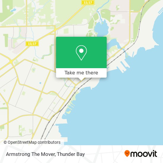 Armstrong The Mover map