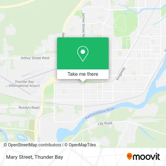 Mary Street map