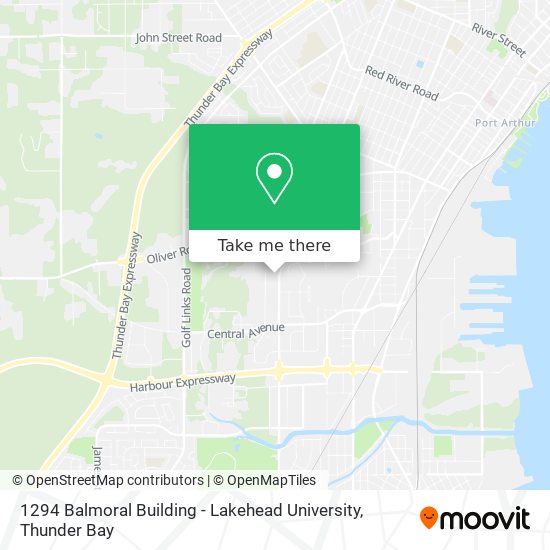 1294 Balmoral Building - Lakehead University plan