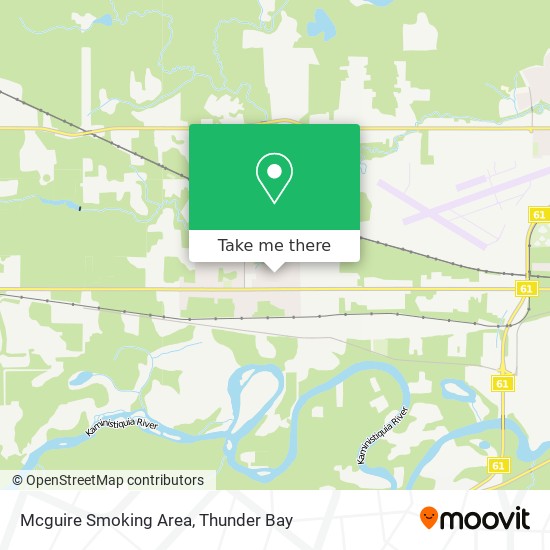 Mcguire Smoking Area plan