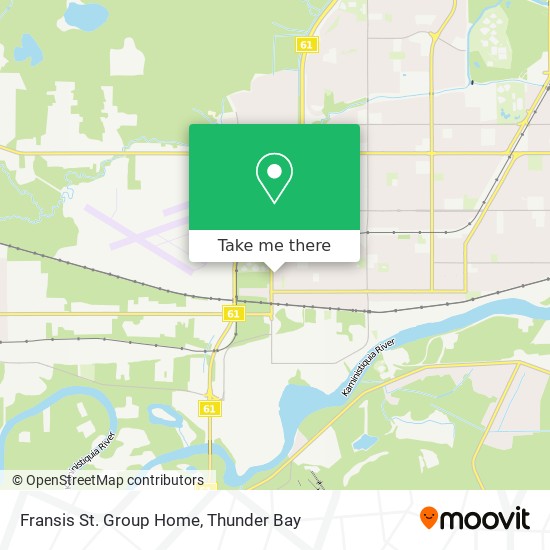 Fransis St. Group Home map