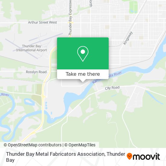 Thunder Bay Metal Fabricators Association map