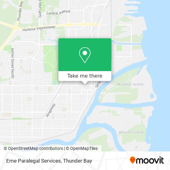 Eme Paralegal Services map