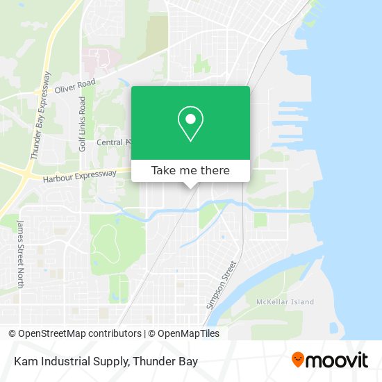 Kam Industrial Supply map