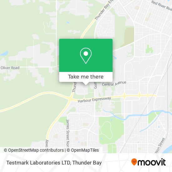 Testmark Laboratories LTD map