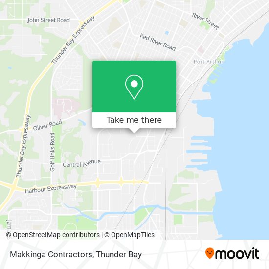 Makkinga Contractors map