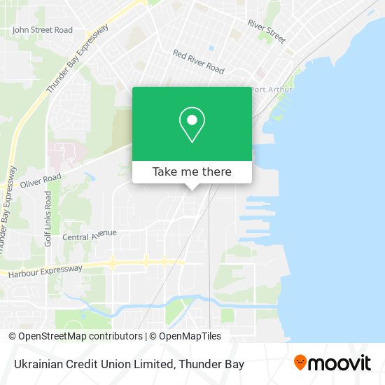 Ukrainian Credit Union Limited map