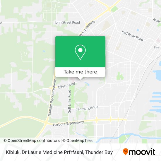 Kibiuk, Dr Laurie Medicine Prfrfssnl map