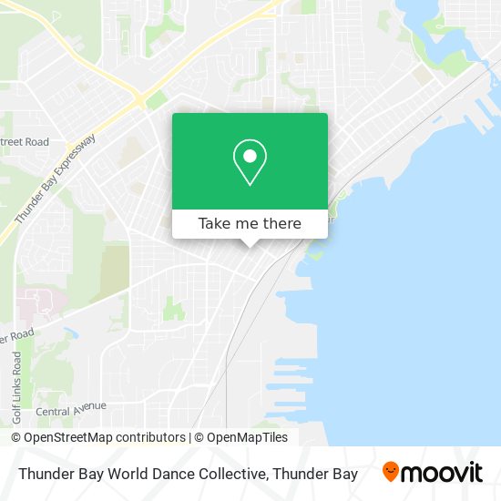 Thunder Bay World Dance Collective map