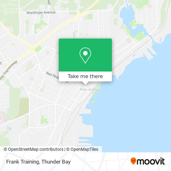 Frank Training map