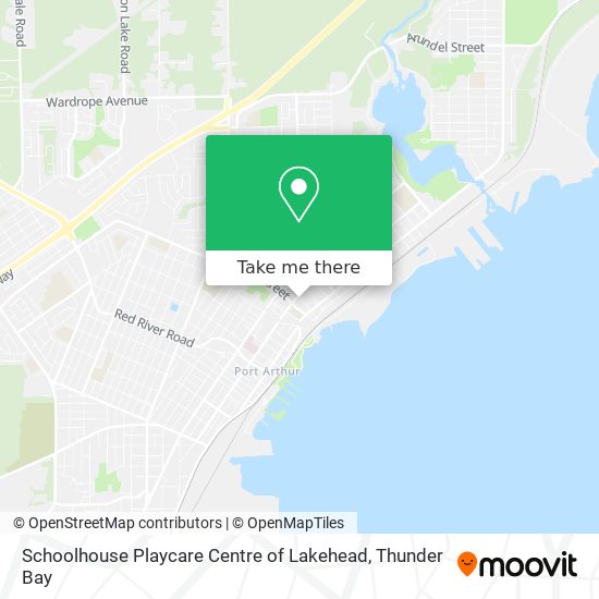 Schoolhouse Playcare Centre of Lakehead map