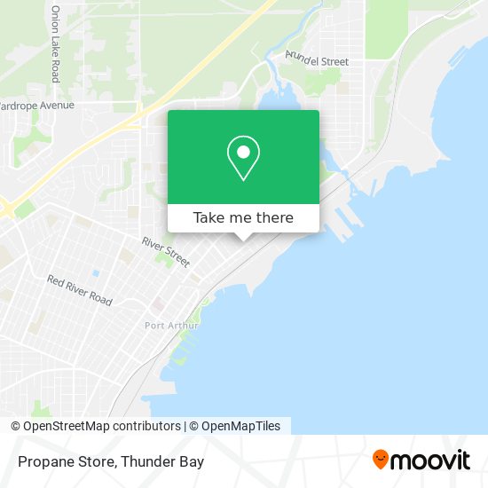 Propane Store map