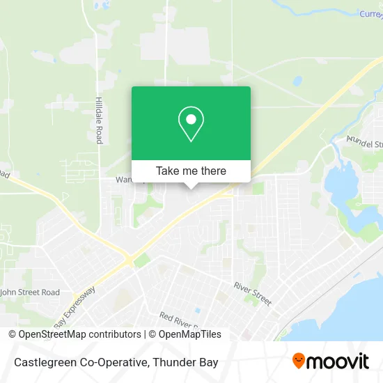 Castlegreen Co-Operative map