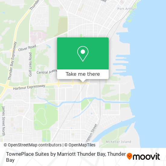 TownePlace Suites by Marriott Thunder Bay plan