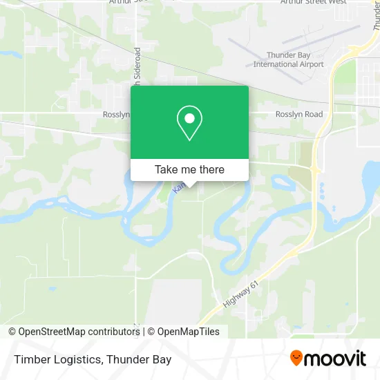 Timber Logistics map