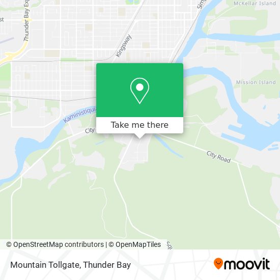 Mountain Tollgate map