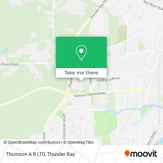 Thomson A R LTD map