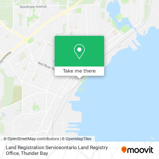 Land Registration Serviceontario Land Registry Office plan