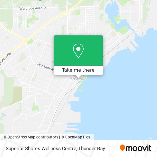 Superior Shores Wellness Centre map