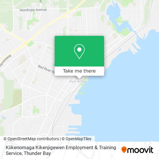 Kiikenomaga Kikenjigewen Employment & Training Service map