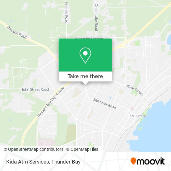 Kida Atm Services map