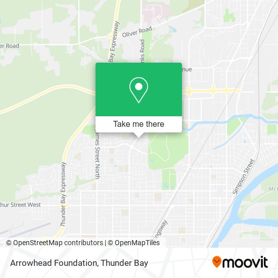 Arrowhead Foundation map