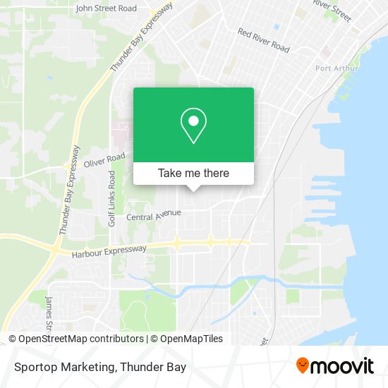 Sportop Marketing map