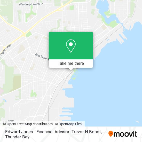 Edward Jones - Financial Advisor: Trevor N Bonot map