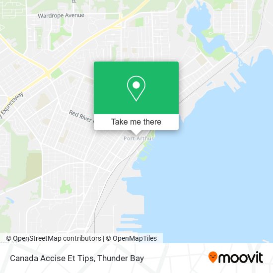 Canada Accise Et Tips map