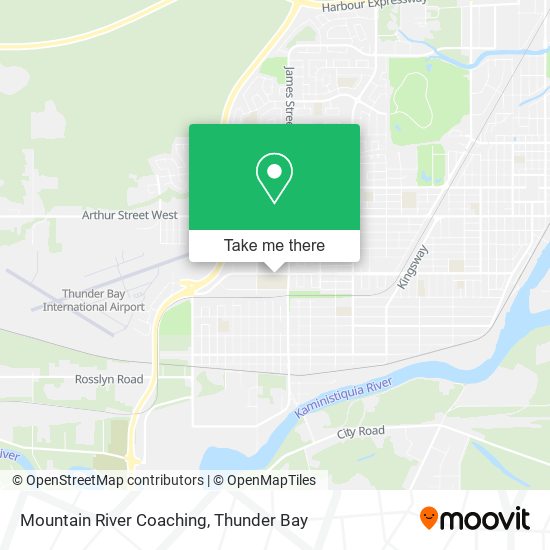 Mountain River Coaching map