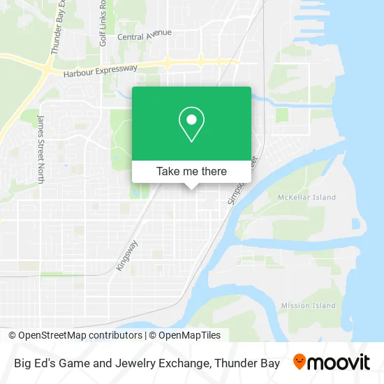 Big Ed's Game and Jewelry Exchange map