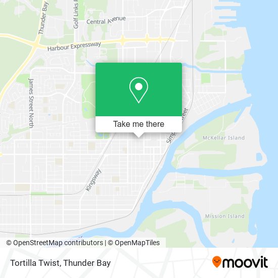 Tortilla Twist map
