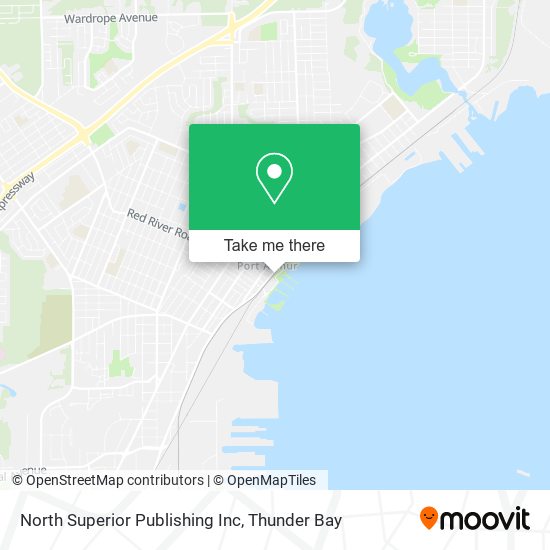 North Superior Publishing Inc map