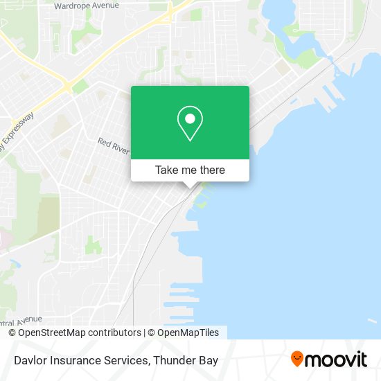 Davlor Insurance Services map