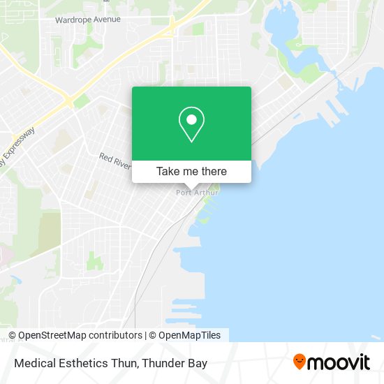 Medical Esthetics Thun map