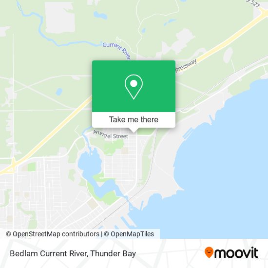 Bedlam Current River map