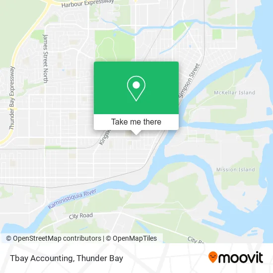 Tbay Accounting map