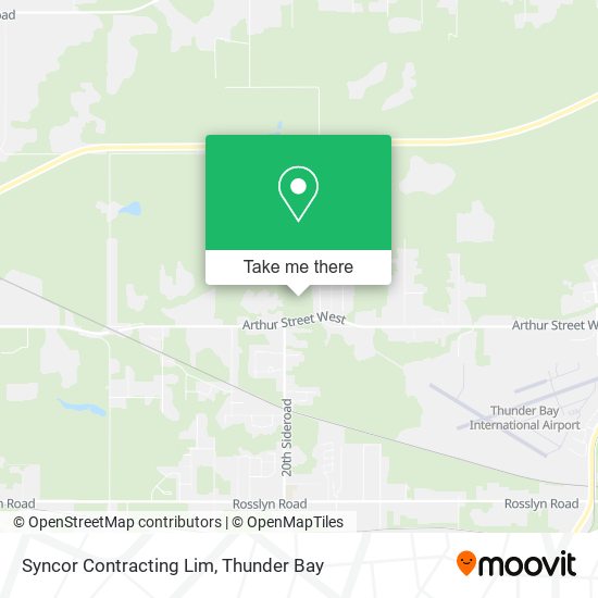 Syncor Contracting Lim map