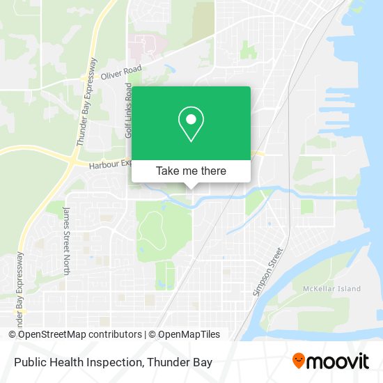 Public Health Inspection map