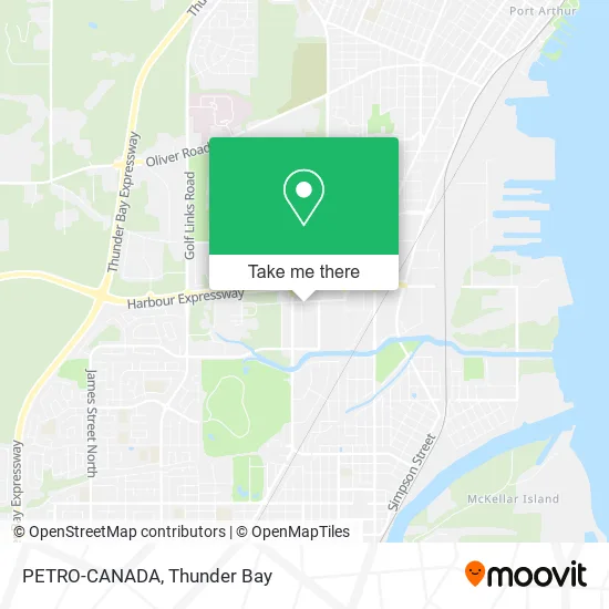 PETRO-CANADA map