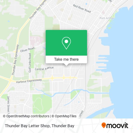 Thunder Bay Letter Shop plan